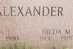 Alexander, Hilda
