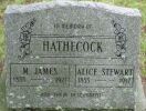 Hathecock, M. James and Alice Stewart