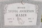 Mabin, Sylvia Anderson