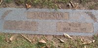 Anderson, Willie and Gertrude M. Cannady